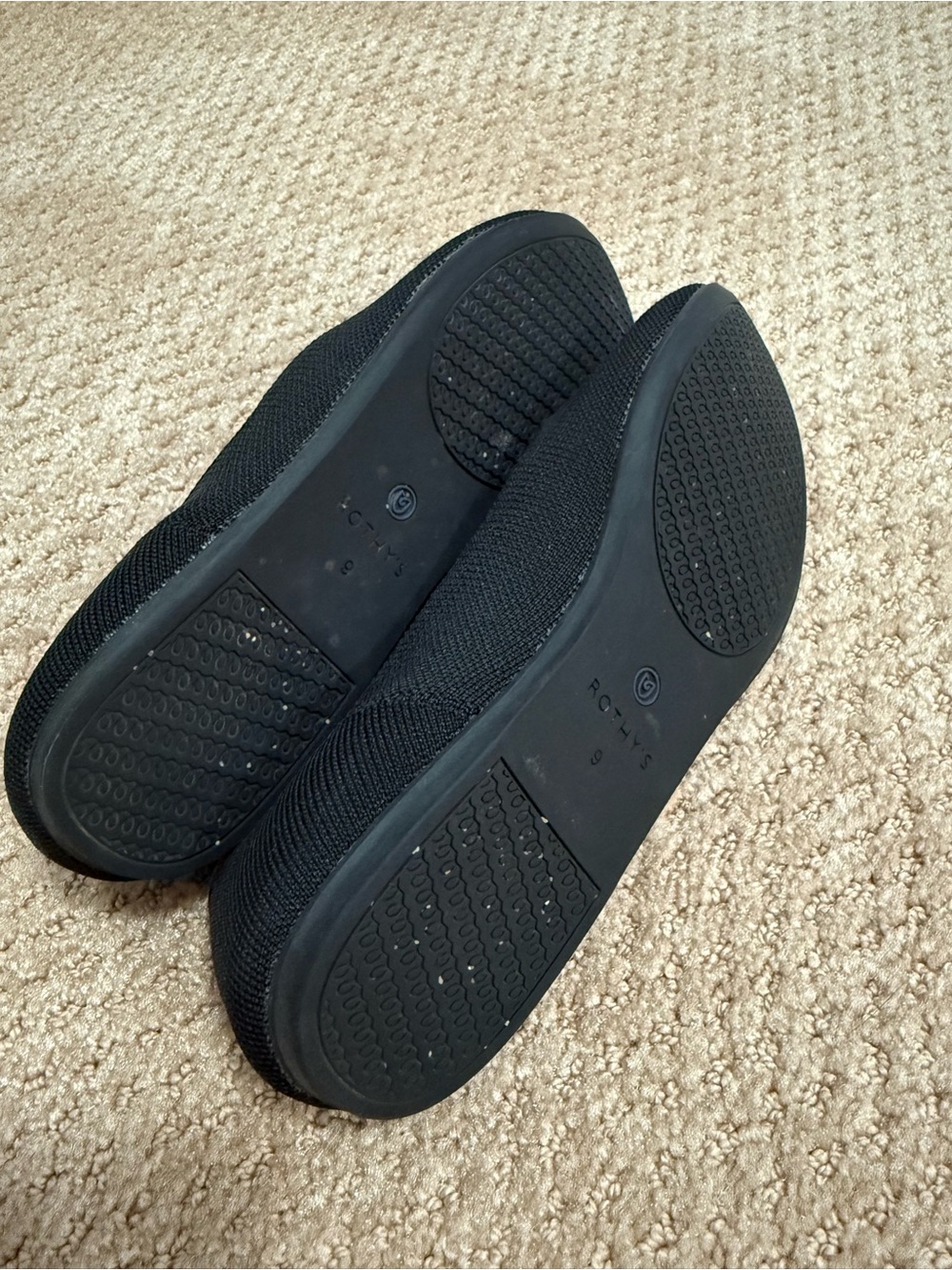 Rothy's Women's Black Slip-On Ballet Flat - Picture 6 of 6